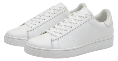 A blank white hardcover book isolated on white, perfect for a mockup.