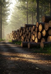 森の息吹、光と影の交響曲