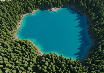 翡翠色の森の瞳