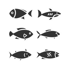 Abstract Aquatic Fish Symbol Logo – Professional Branding Vector
