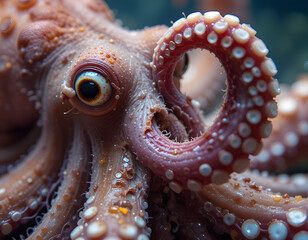close up of octopus