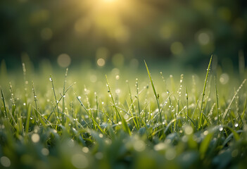 dew on grass
