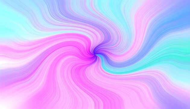 Vibrant swirling pastel colors