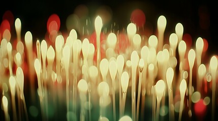 Close 70-200mm daylight image, vertical rows of polished gold bars in crisp clarity with out-of-focus distance