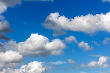 blue sky and clouds
