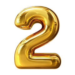 Gold balloon number two