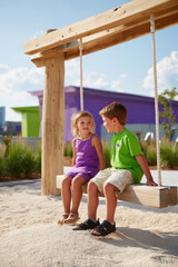 discover thoughtfully designed playground that adapts to children ages and developmental tasks