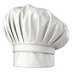 Chef hat isolated on transparent background