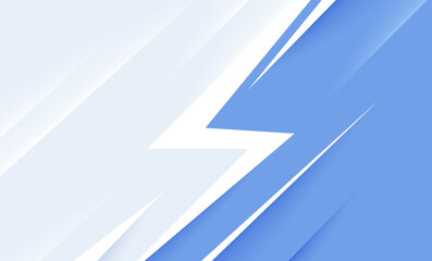 Blue Abstract Background with Curved Lines and Futuristic Design