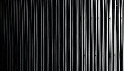 Obraz premium Crisp, parallel monochrome stripes; subtle texture variations, striped paper, surface