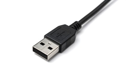 USB Cable Connector Closeup.