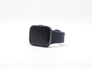 Black wearable smart watch