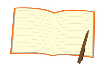 Blue, Notebook, Green, Pen, Notepad, Sketchbook, Plain, Stationery, School, Office, Education, Business, Study, Work, Paper, Book, Writing, Drawing, Idea, Concept, Empty, Blank, Copy, Space, White, Ba