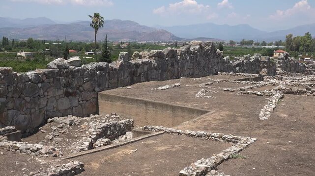 The Massive Walls of Tiryns