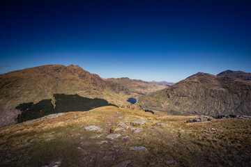 Hike to Merrick Scotland mountains