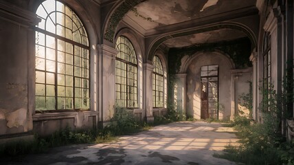 Exploring the Remnants of a Grandeur Past: A Glimpse into a Derelict Mansion