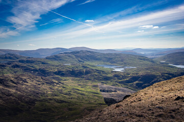 Hike to Merrick Scotland mountains