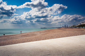 Beach in brighton England
