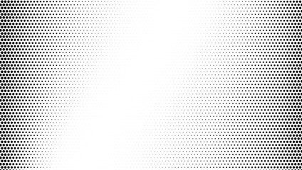 Grunge BW Halftone Gradient Noise Texture Back