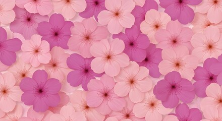 Fototapeta premium Hermoso fondo de fondo de fondo de flores rosa bonita