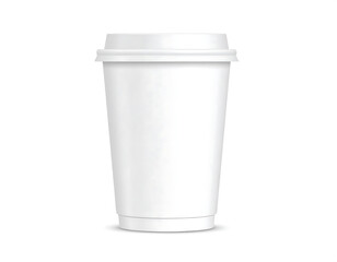 Minimal Paper Cup Illustration