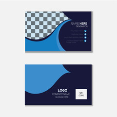 Corporate identity business card template &ndash; modern and versatile design