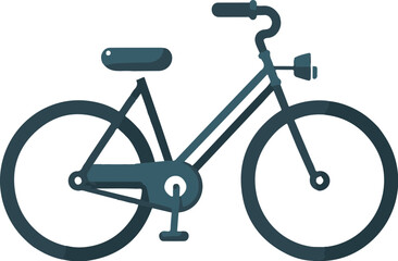Fototapeta premium bicycle flat design illustration
