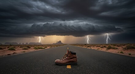 Conceptual and Authentic Shoe Art – Symbolism of Journeys and Identity