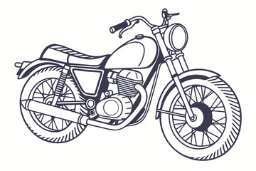 Fototapeta premium Classic motorcycle