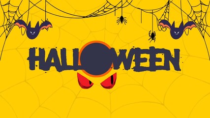 Halloween horror animated video, Halloween Funky Character clip, Happy Halloween Party gif - Powered by Adobe