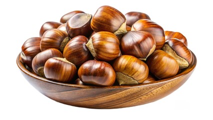 Obraz premium hazelnuts in a bowl
