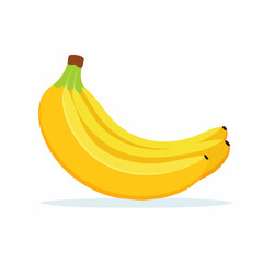 Bunch of bananas simple style yellow fruit healthy snack tropical treat high quality professional