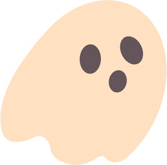 Spooky cute baby ghost