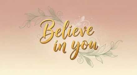 Inspirational motivational quote on elegant background for encouragement and personal growth