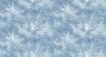 Obraz premium Delicate Ice Crystal Pattern: Frozen Water Texture in Pale Blue Hues