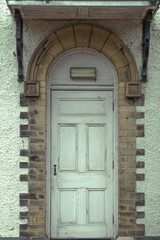 Weathered Victorian Doorway – A Glimpse into the Past
