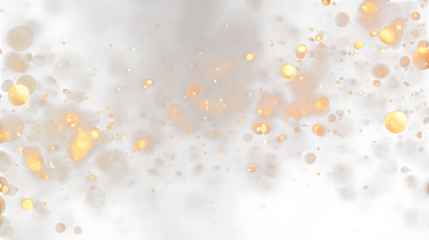 soft golden bokeh overlay effect, HD realistic