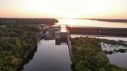 Fototapete Florenz Wilson Dam Florence Alabama  © Max