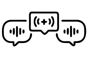 vector illustration of a hand with a stethoscope