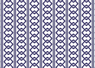 Elegant navy blue geometric pattern with interlocking shapes and clean lines, perfect for modern design