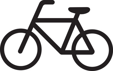 Classic Bicycle Illustration Simple Bike Design