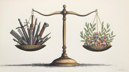 Balance of Crafting Supplies and Nature