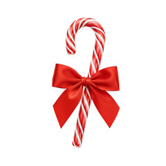 Red ribbon bow decoration for gift wrapping special occasions