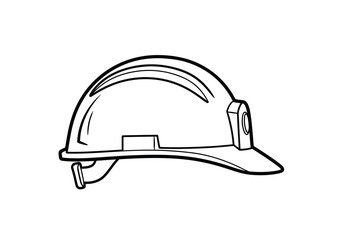 Construction worker safety helmet for head protection on site