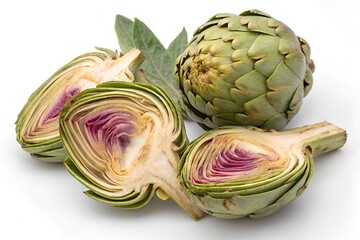 Obraz premium artichoke on white background