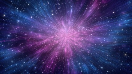 cosmic rays purple blue starlight