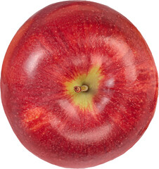 Fresh Red Apple Isolated on White Background
