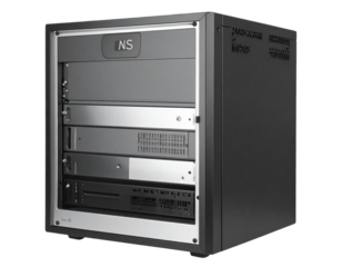 Front View of Network-Attached Storage NAS, Transparent PNG