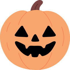  Carved Halloween Jack-o'-Lantern