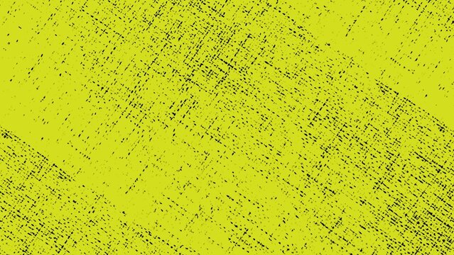 Texture of an abstract grunge background. Yellow surface with black scratches and distressed patterns, ideal for video overlays, dynamic backdrops, and motion graphics projects. - Powered by Adobe